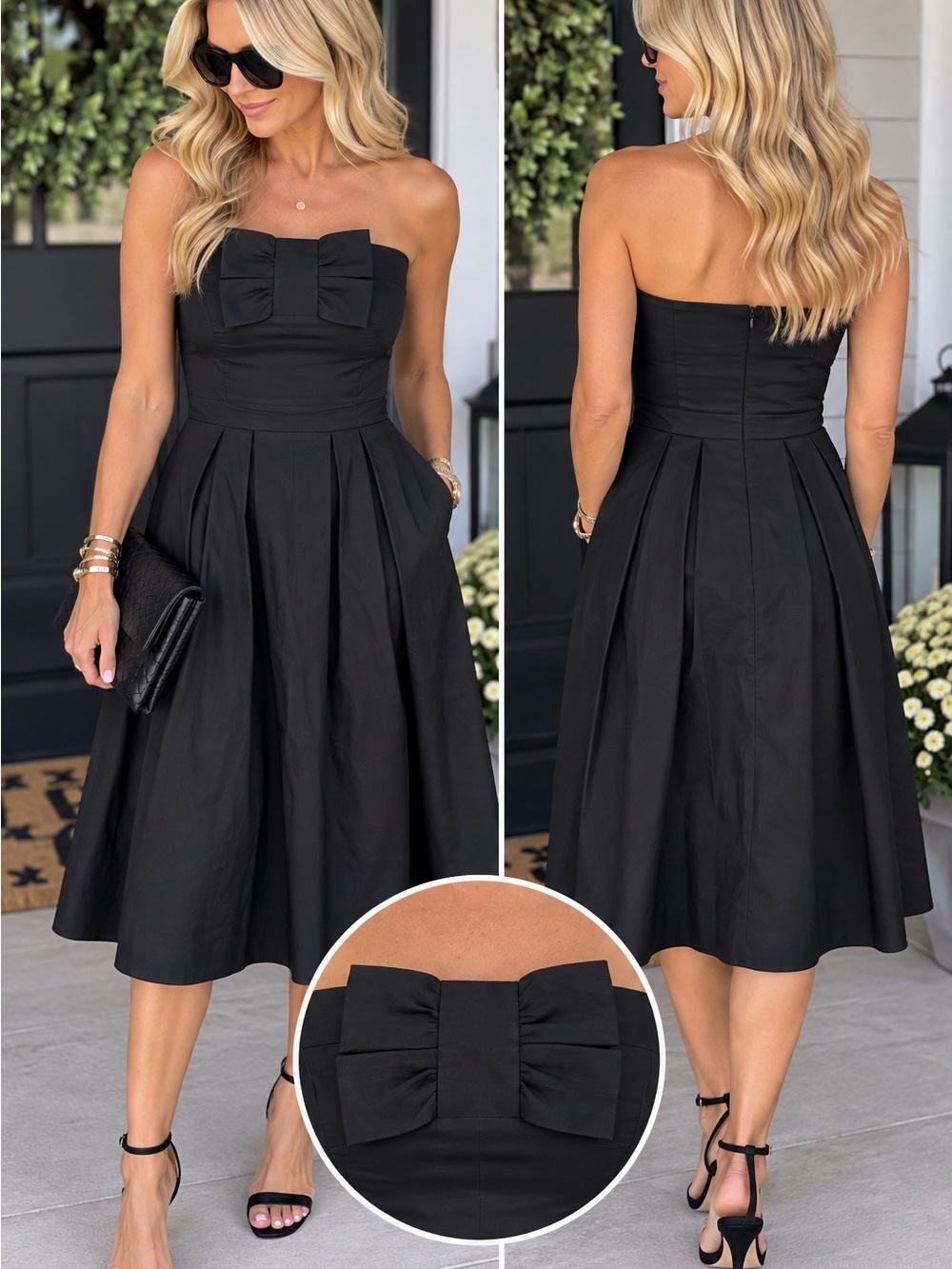 LBD French Connection little black dress 8